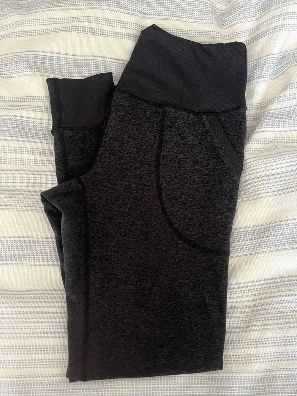 Zella Black Performance Jogger Leggings with Side Pocket